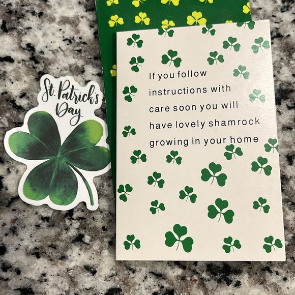 GENUINE ☘️ SHAMROCK SEEDS🍀S̥ͦT̥ͦ.P̥ͦḀͦT̥ͦR̥ͦI̥ͦC̥ͦK̥ͦS̥ͦ D̥ͦḀͦY̥ͦ ♾️ - Picture 3 of 6